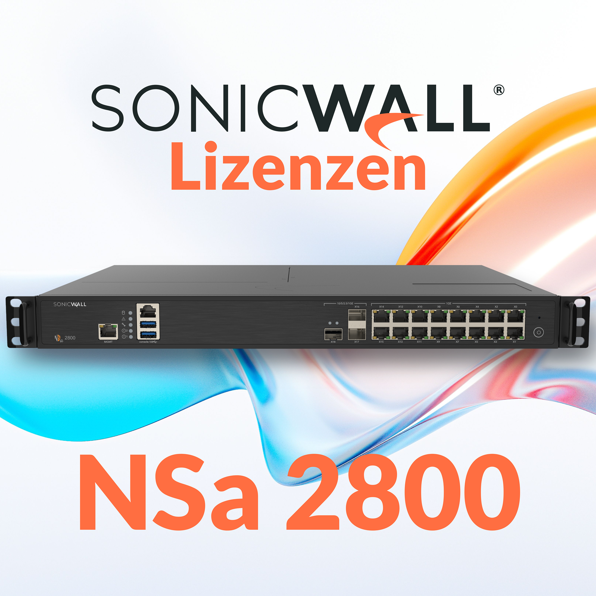 SonicWall NSa 2800 Lizenzen