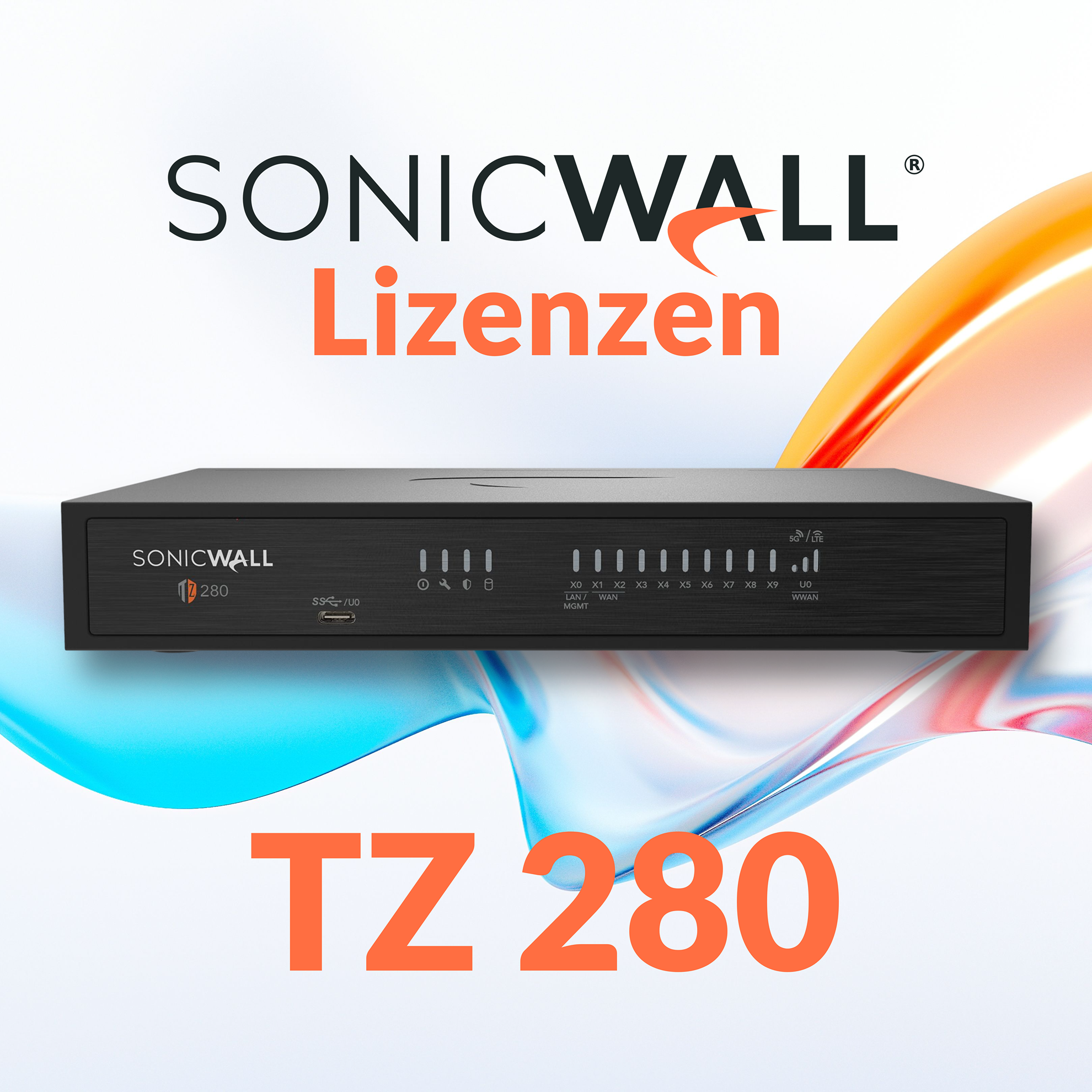 SonicWall TZ 280 Lizenzen