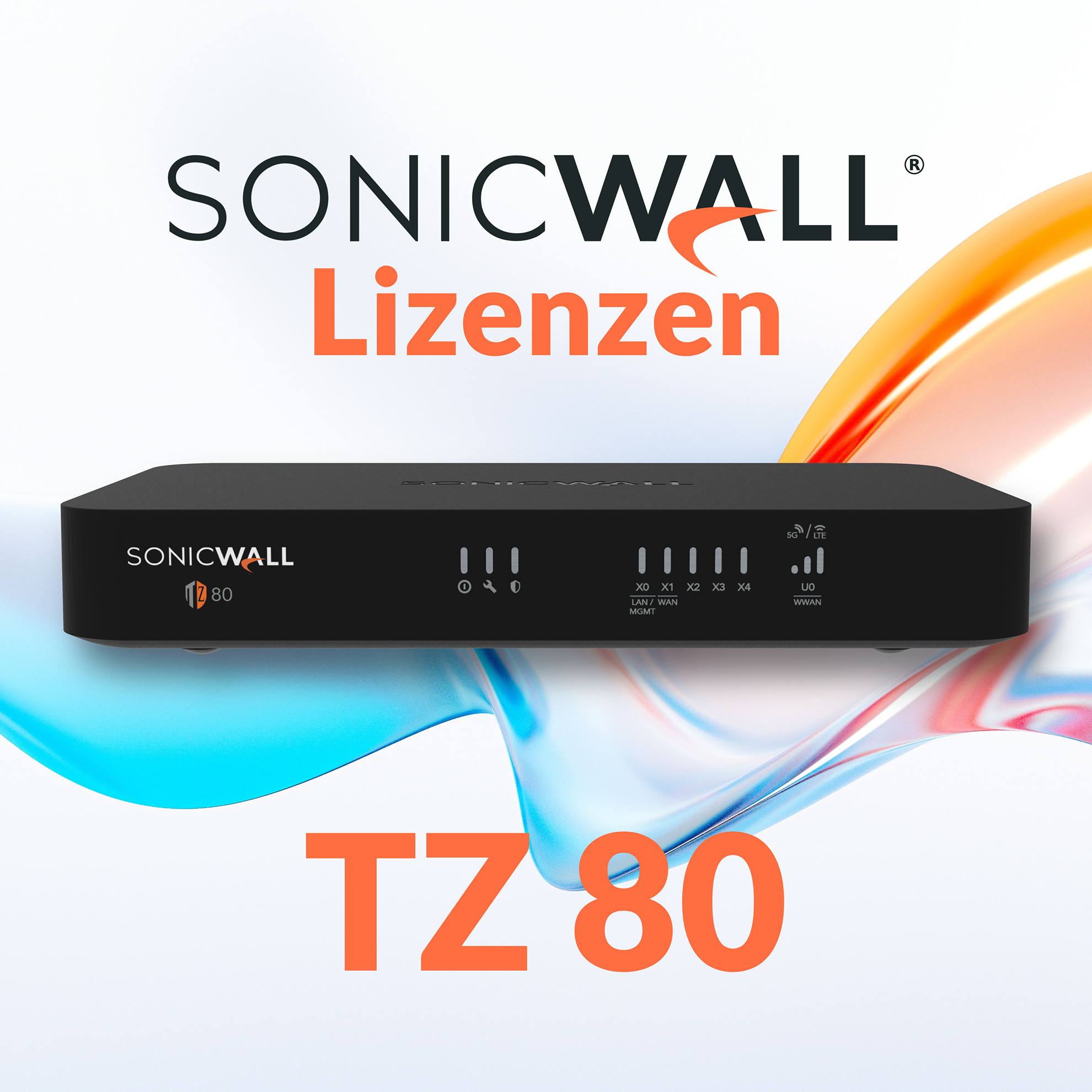 SonicWall TZ 80 Lizenzen
